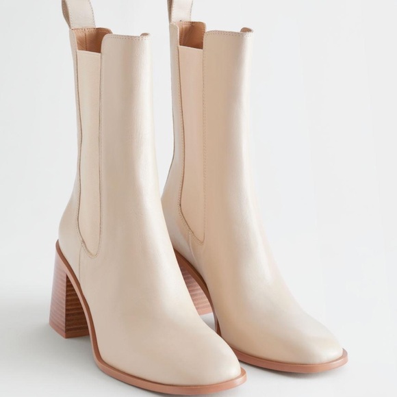 & Other Stories Shoes - & Other Stories Heeled Chelsea Boots